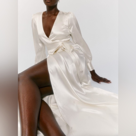 Reformation Rya Silk Dress, perfect condition - Picture 2 of 4